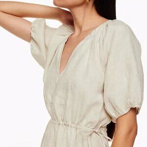 XS Aritzia Wilfred Decadence Organic Linen Dress